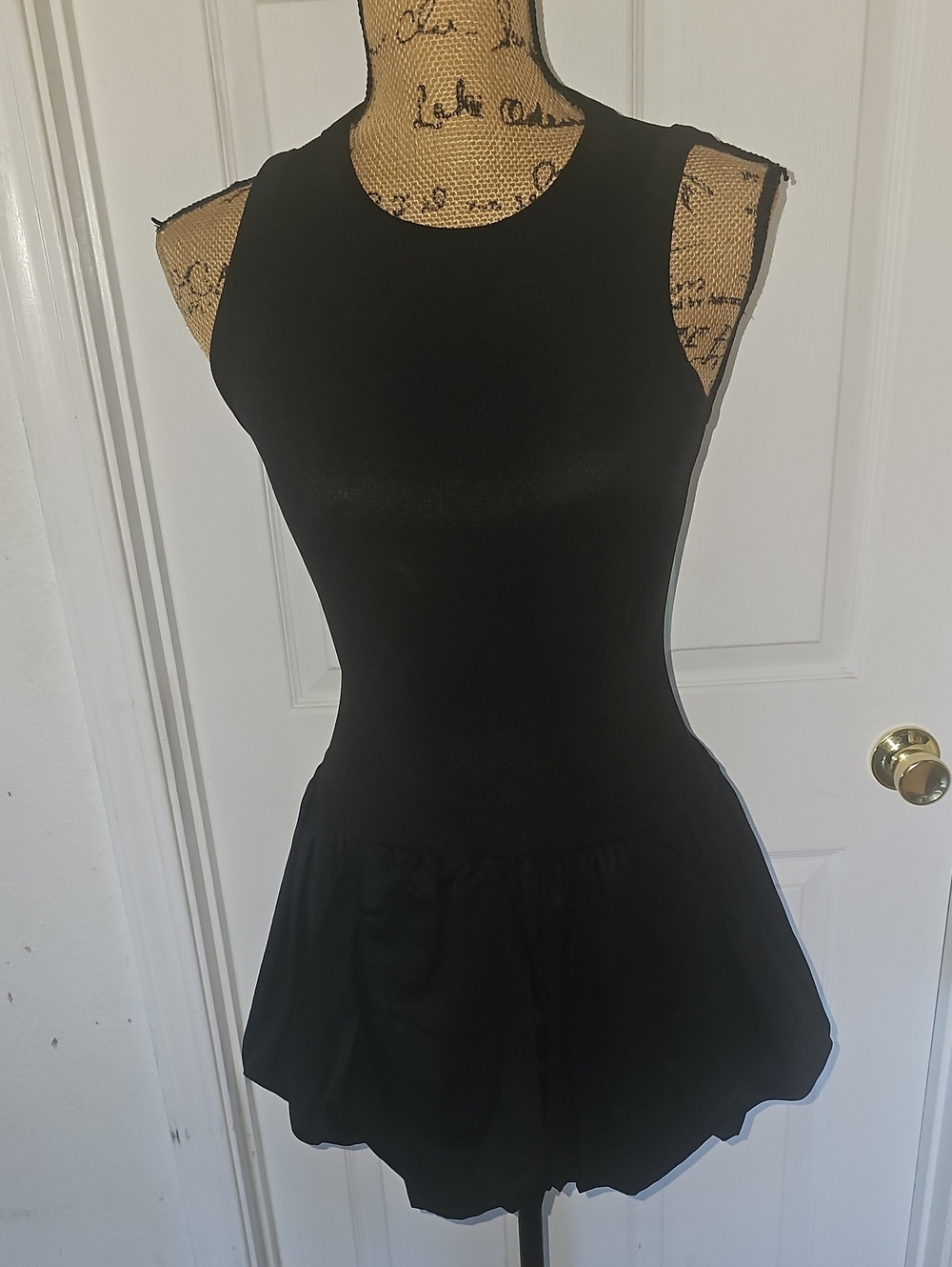 Black Knit Dress